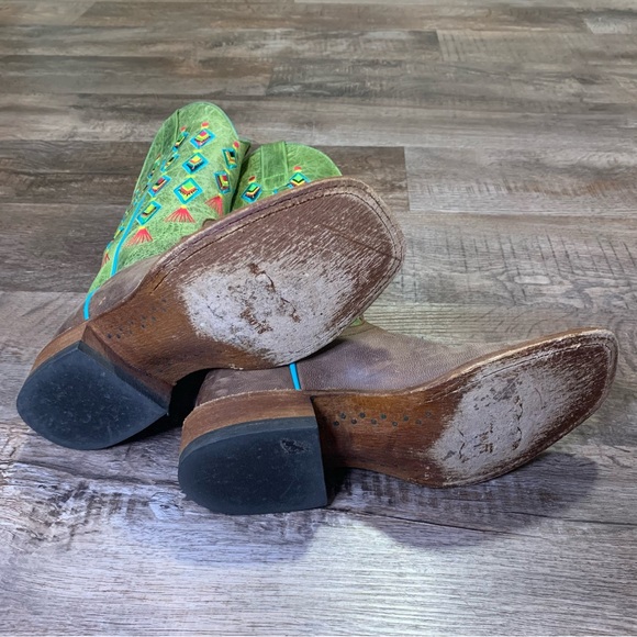 **RARE** Macy Bean Fiesta No Siesta Boots - Picture 4 of 6